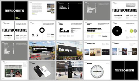 Branding Design for BBC Television Centre Site 4
